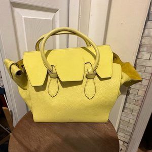 celine tie lemon yellow